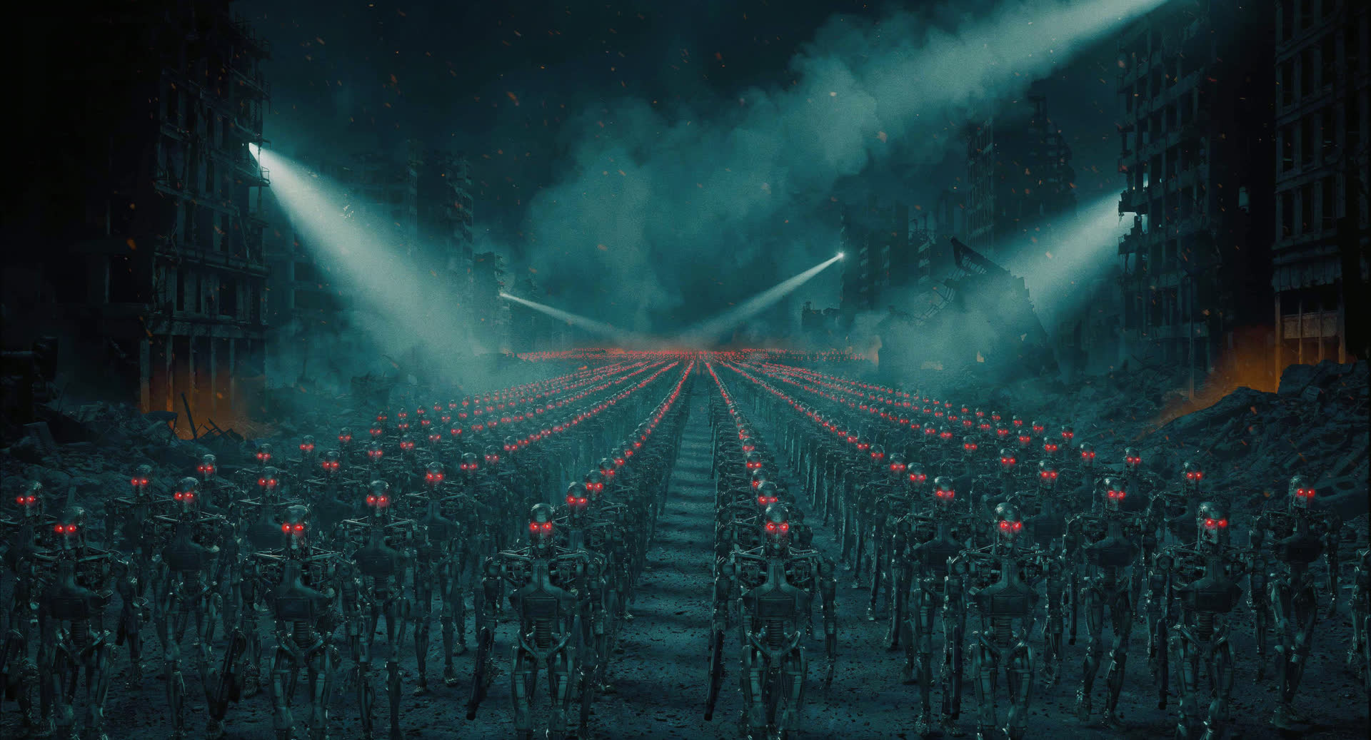 MONARCH's hunter-machines advance on the line in their thousands.